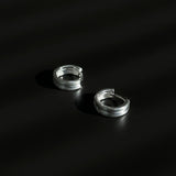 [925silver] One touch matt earring