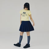 ITZ オフィシャルロゴクロップTシャツ　イエロー