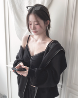 アベピンシャーリングスリーブTシャツ