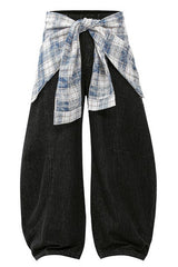 Detachable Scythe Wide Jeans