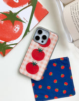 [MADE]トマトケチャップ シルバーエポキシ iPhoneケース