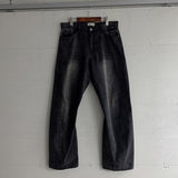 [Premium] 3 TAP Twist Denim Pants (2color)