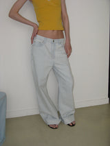 Ice wide denim