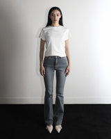 Metal Triclipse Slim Fit Bootcut Denim Pants Blue