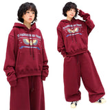 Cropped Vintage Terry Hoodie