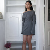 Megan Fox Dress CHARCOAL