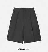 Hilla Pintuck Bermuda Slacks