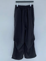 Offbeat Silver Ring Nylon Balloon Pants 2C