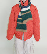 Carrot Diamond Quilting Unisex High Neck Padding (100% Wellon)