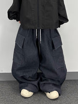 non-fade cargo balloon pants