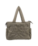 CUDDLE PADDED SHOULDER BAG (BROWN)_F24ZE913