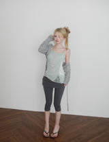 tangle hoodie bolero (3 color)