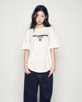 25FW AC POINT STANDARD SHORT SLEEVE T-SHIRT CREAM