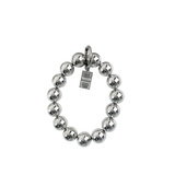 [SET]Wavy chrome silver case + grip + strap