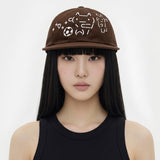 Emoji Cap [Brown Soccer Boy]