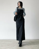 pin apron bustier