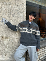 Ford Nordic Henley neck knitwear