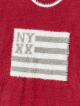 NYX FLAG KNIT RED