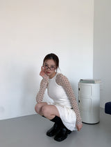 DOT SEE-THROUGH T-SHIRTS