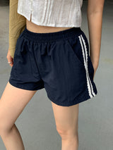 [MADE] Rollton Nylon Lace Banded Waist Short Pants