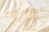 Deni Lace Ribbon Top