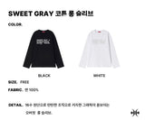 SWEET GRAY COTTON LONG SLEEVE (SCLKNK-108)