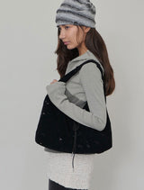 Knit Hat&Neck Warmer_Grey