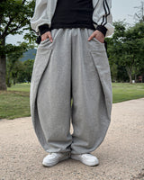 Tenby fold balloon sweat pants