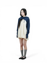 HOOD BOLERO (NAVY)