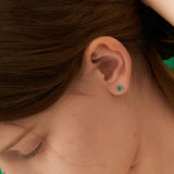 Mermaid Green Earrings