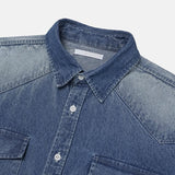 ASCLO Western Brush Denim Shirt (2color)