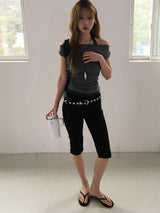 Summer halter layered T