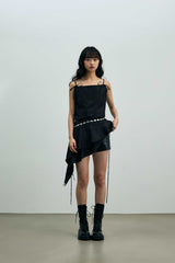 NYX MINI DRESS / BLACK