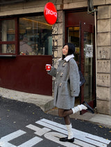 [MADE] ROIT WOOL ALPACA HANDMADE SHEARLING KARA COAT