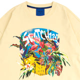 エデンフラワーショートスリーブTシャツ (UNISEX)_SYS6TS03EY