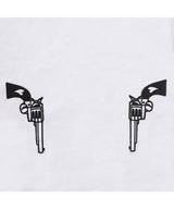 アーカイブリボルバーTシャツ-WHITE