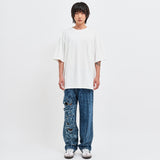 OVERSIZED PIN TUCK T-SHIRT