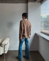 25FW★ [LANARCH] Frayline Bootcut Denim