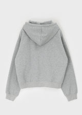 [MADE] Kukun Applique Fleece Hooded Zip-up