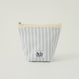 classic pouch_stripe pure blue