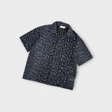 ASCLO Leopard Open Collar Short Sleeve Shirt (3color)