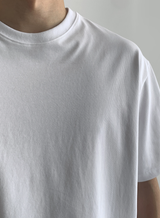 エッセンシャル セミオーバーフィット コットン ショートスリーブ Tシャツ