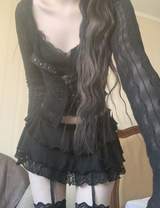 Neroni Hook Cardigan (Black)
