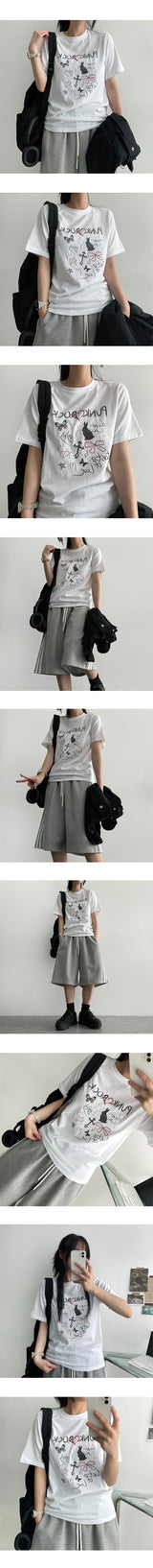 Moju ツーライントラックバミューダトレーニングショーツ