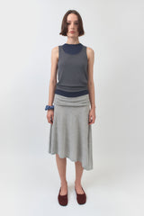 Two Layered Sleeveless / Grey