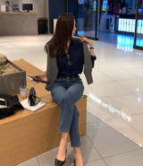 Teed Standard Shirt Blouse / 14 colors