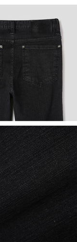 Stud span boots cut pants