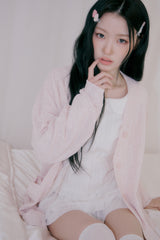Love letter cardigan (Pink)