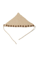 Boucle Flower Bonnet [Beige]
