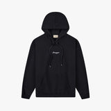 ストレンジャーリラックスフィットロゴフーディー (Black)